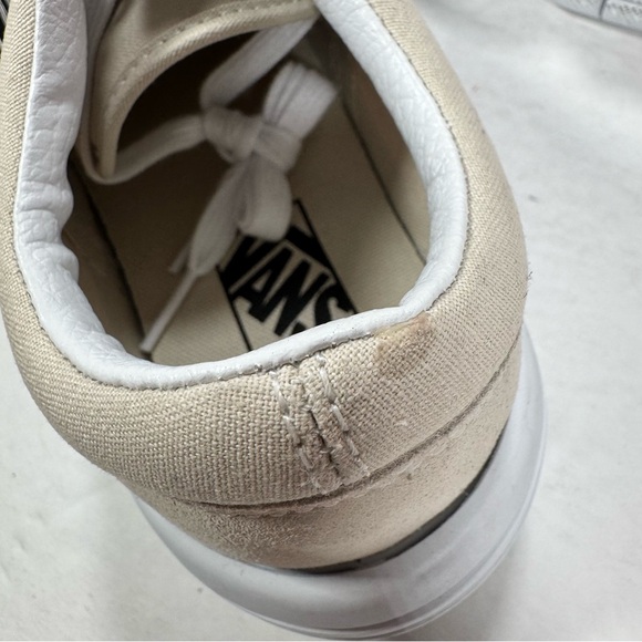 Vans Old Skool Modular Turtledove True White Sneakers Women 10 Size 8.5